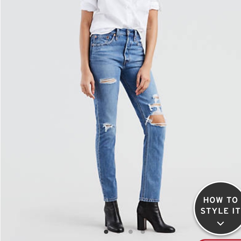Levi’s 501 skinny jean